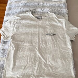 Fear of God Essentials Beige Tee